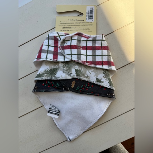 Copper Pearl Baby Bandana Bibs Set of 3 - Picture 2 of 2